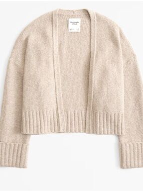 Abercrombie & Fitch Brown or Tan Non-closure Cardigan